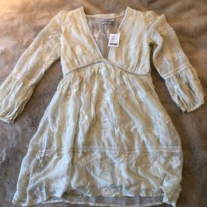 White Beachy Boho Dress